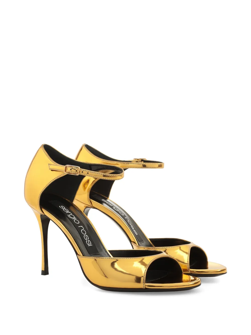 Sergio Rossi Godiva sandalen Goud