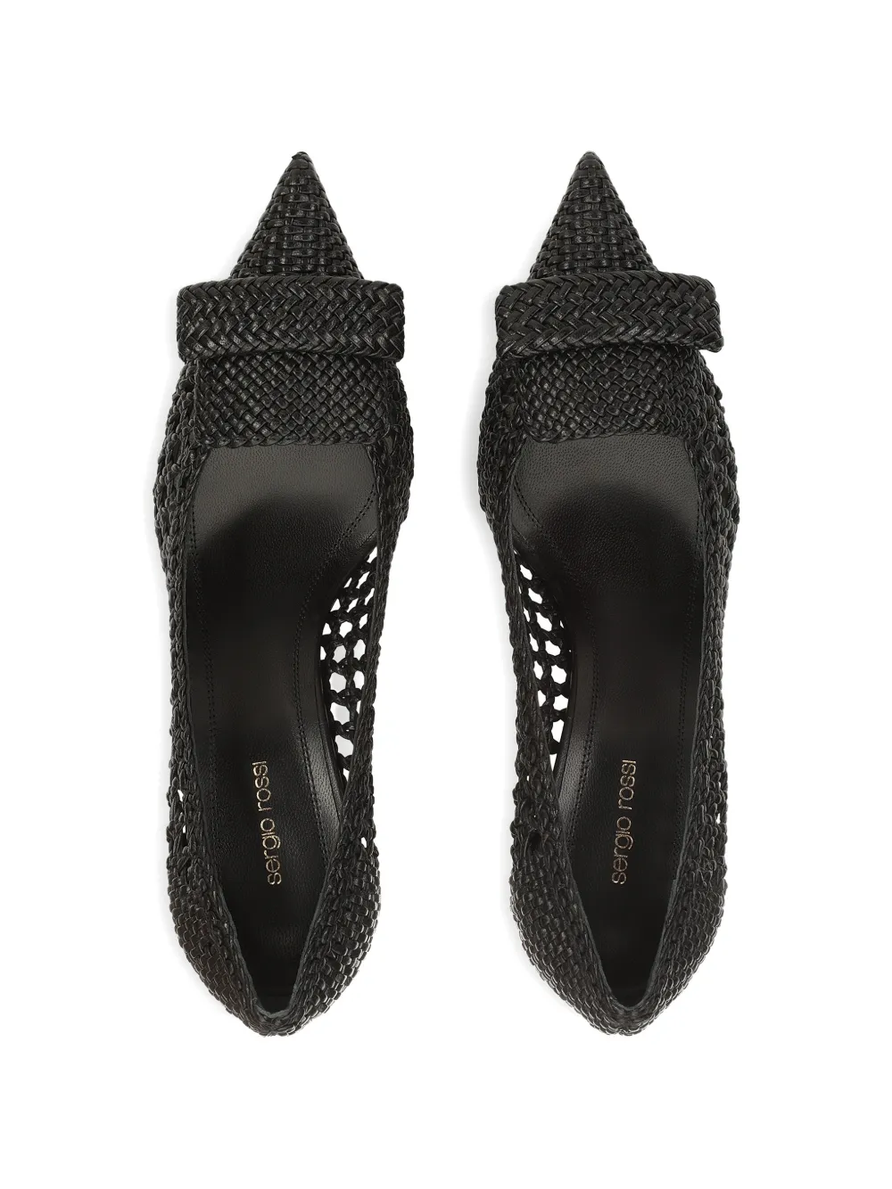 Sergio Rossi Braid pumps Zwart