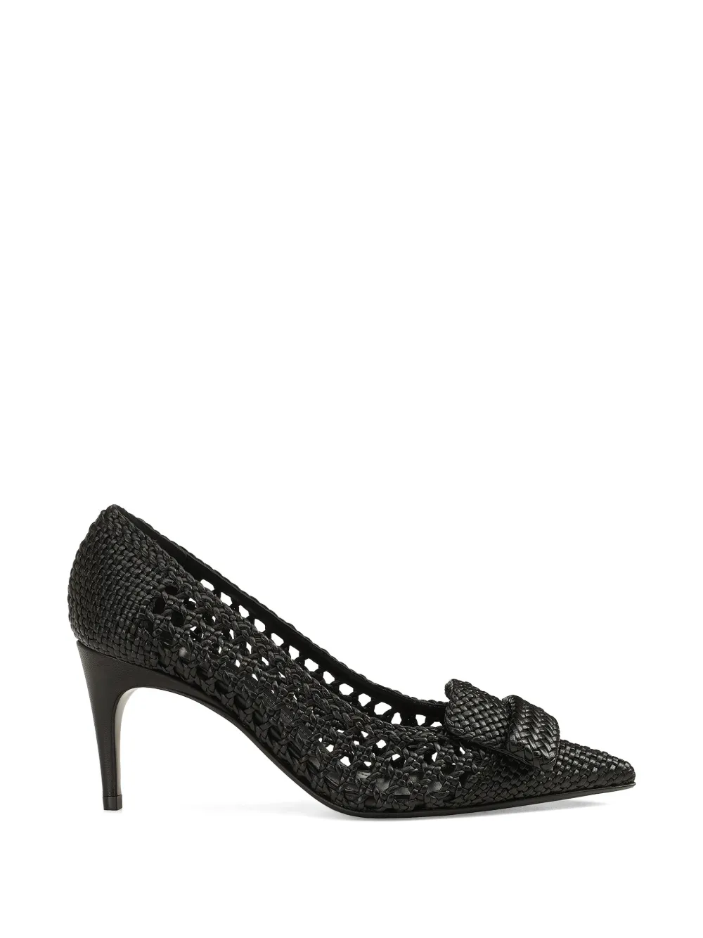 Sergio Rossi Braid pumps Zwart