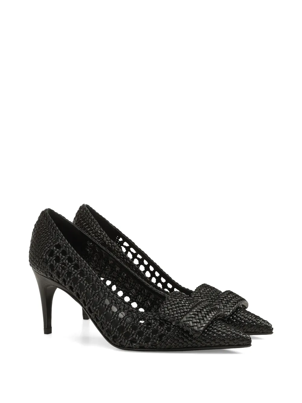 Sergio Rossi Braid pumps Zwart