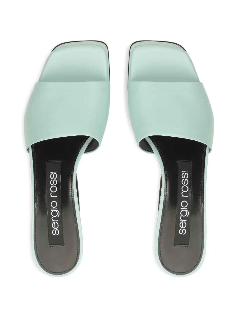 Sergio Rossi Sandalen met plateauzool Groen