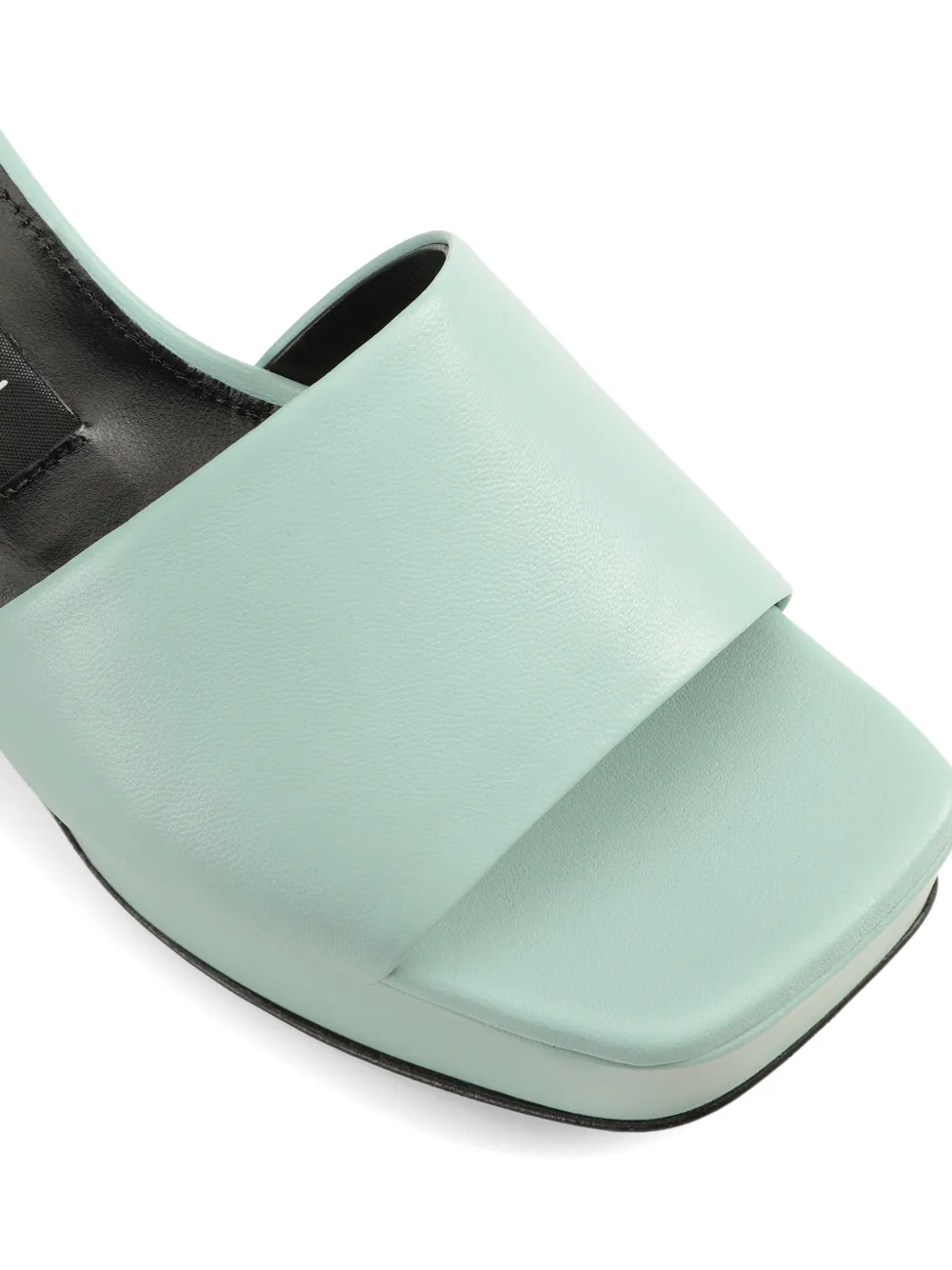 Sergio Rossi Sandalen met plateauzool Groen