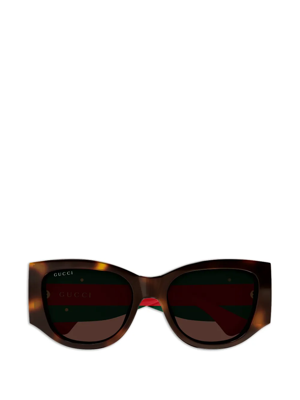 Gucci Eyewear gg2115s geometric sunglasses - Marrone