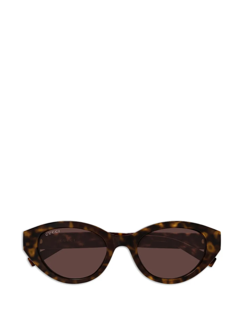 Gucci Eyewear cat-eye sunglasses - Marrone