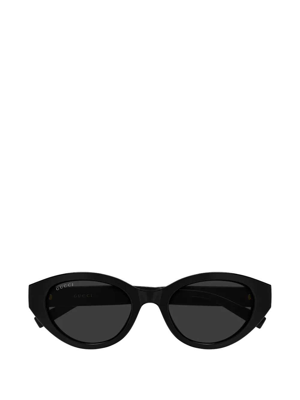 Gucci Eyewear cat-eye stripe sunglasses - Nero