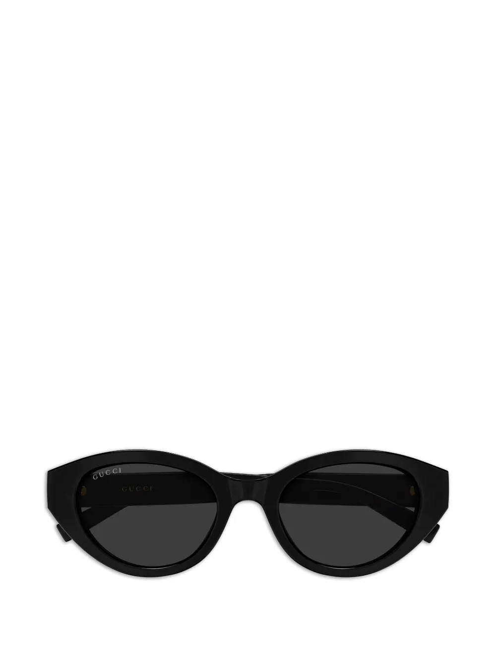Gucci Eyewear cat-eye stripe sunglasses - Nero