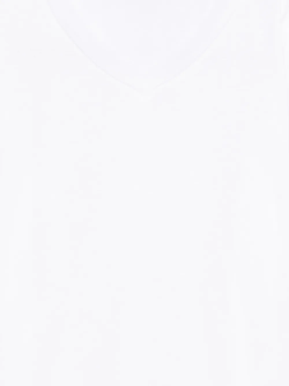 Patrizia Pepe T-shirt met V-hals Wit