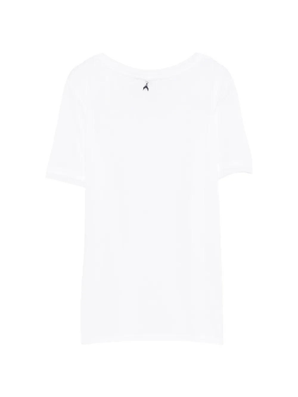 Patrizia Pepe T-shirt met V-hals Wit