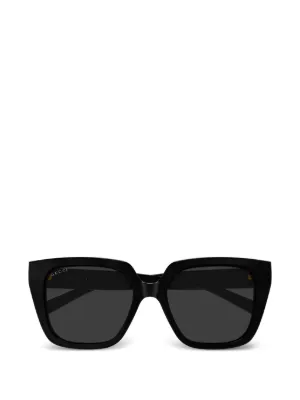 Gucci Eyewear キャットアイ サングラス | ブラック | FARFETCH JP
