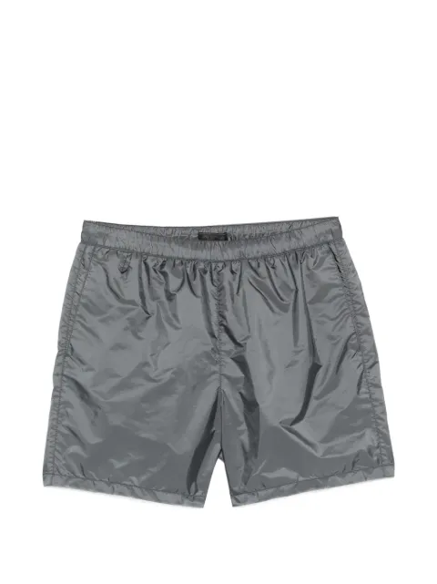 Prada elastic-waistband swim shorts