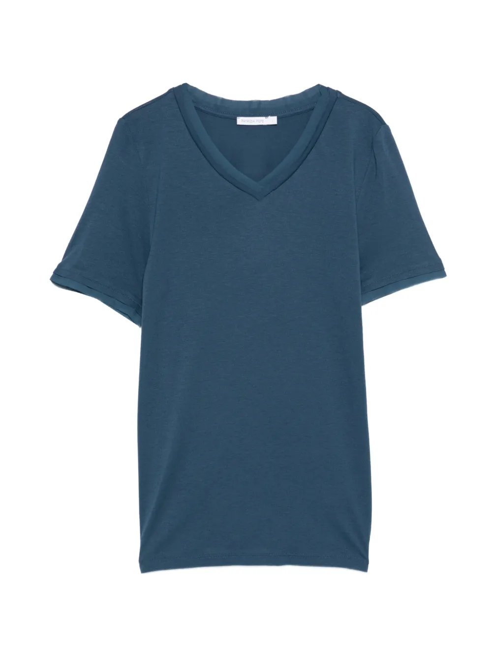 Patrizia Pepe V-neck T-shirt - Blu
