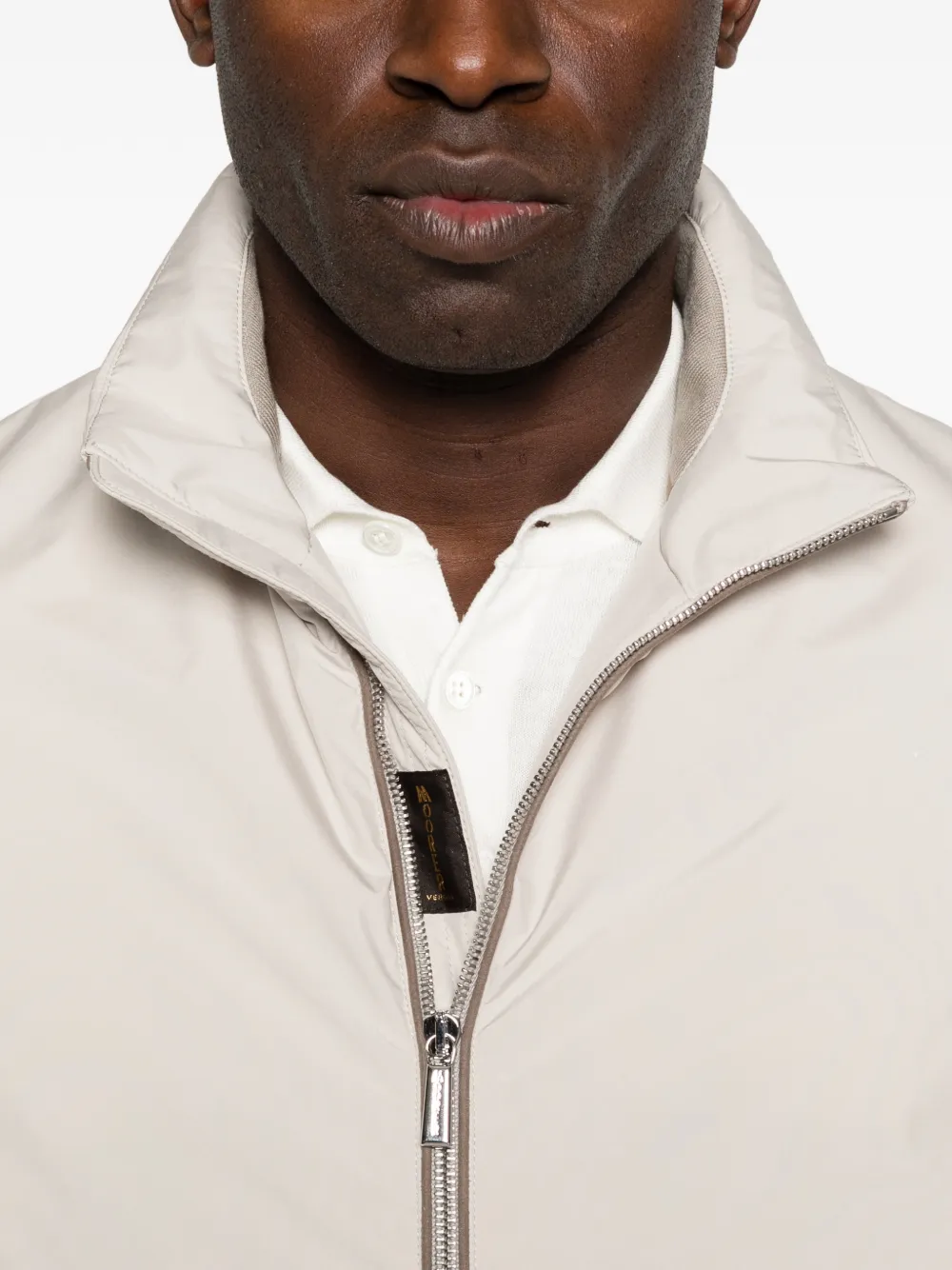 Moorer Jack met rits Beige