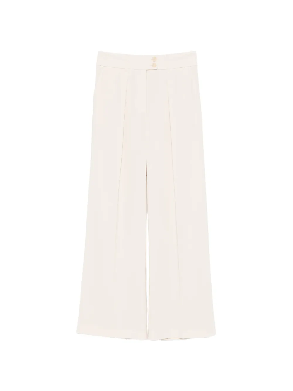Patrizia Pepe button pleated trousers - Toni neutri