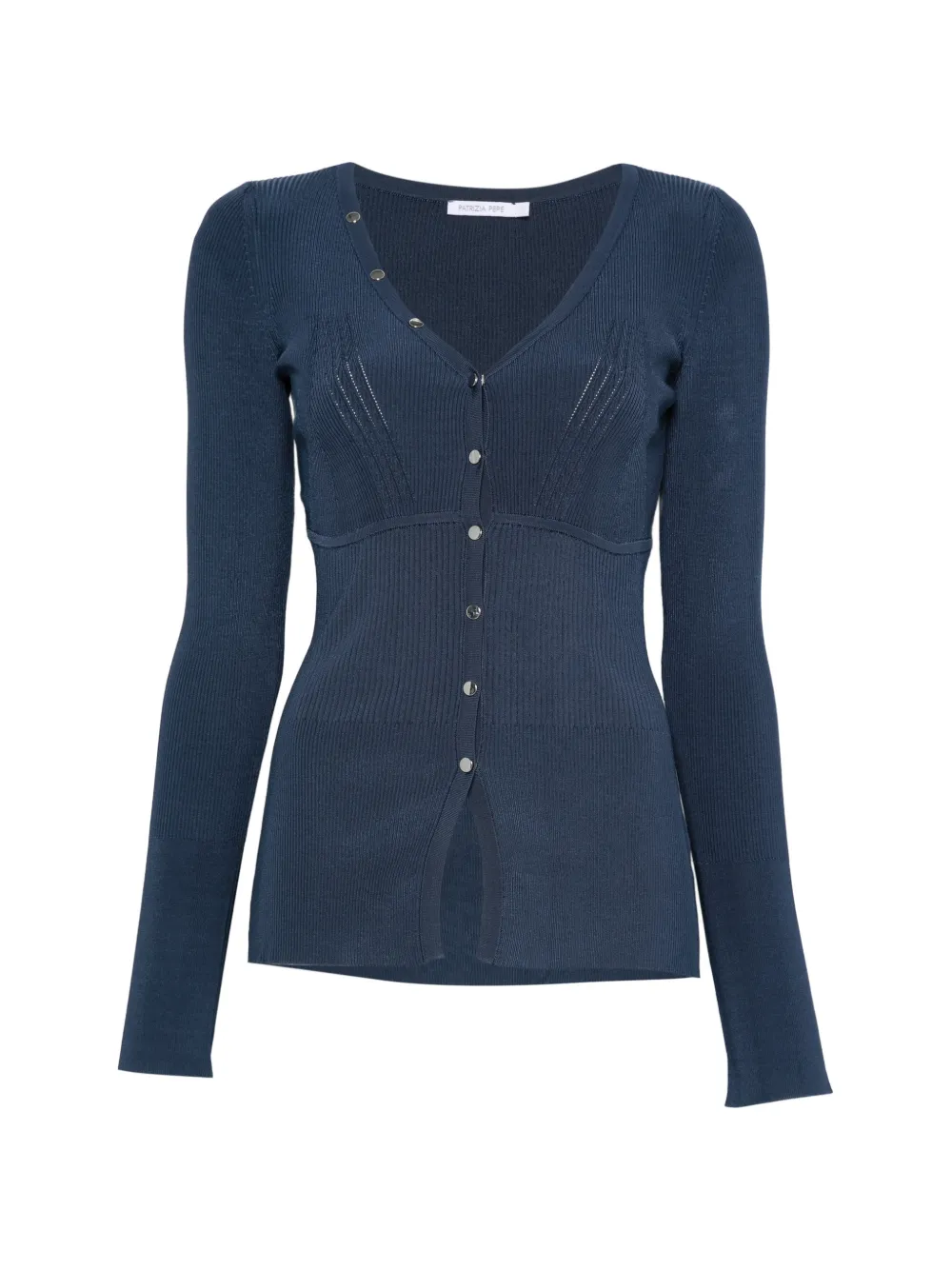 Patrizia Pepe V-neck cardigan - Blu