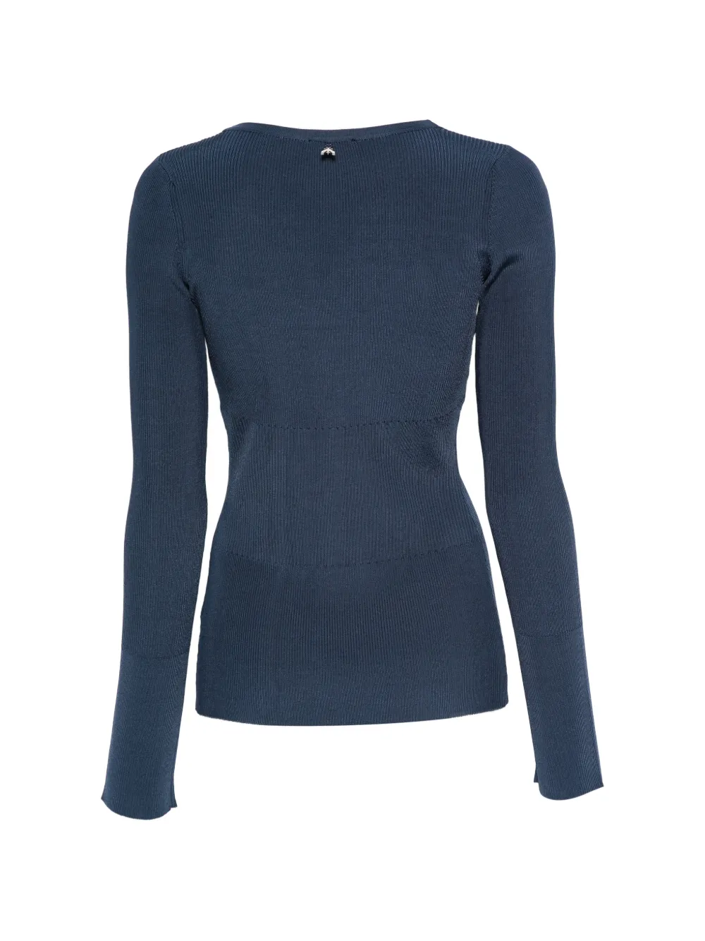 Patrizia Pepe Vest met V-hals Blauw