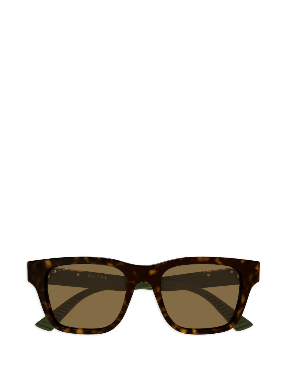 Gucci Eyewear square sunglasses - Marrone