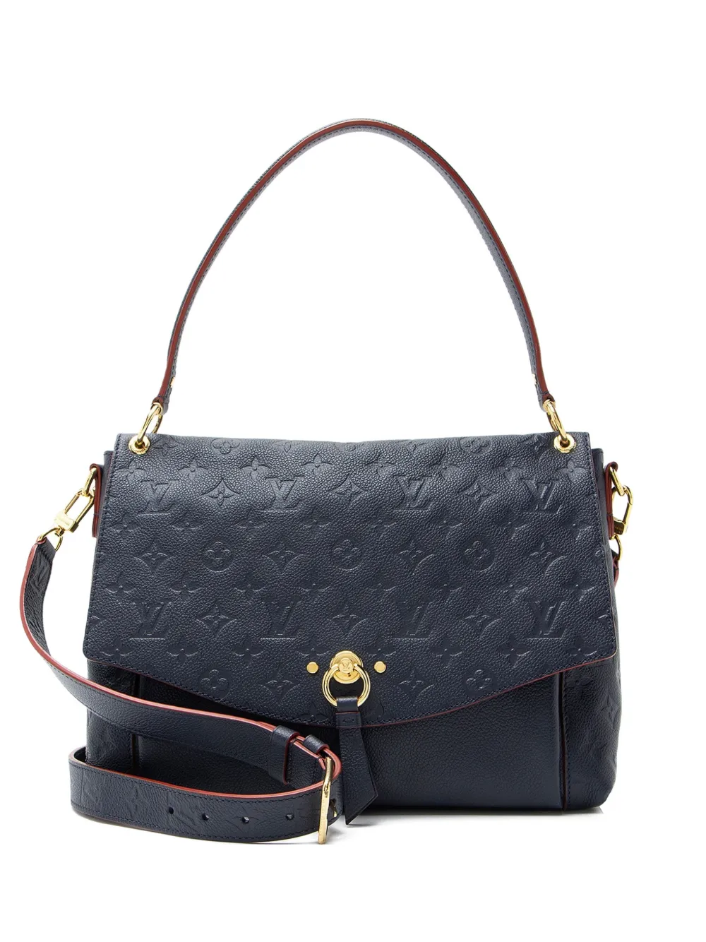 Louis Vuitton Pre-Owned 2018 MM Monogram Empreinte Blanche tote bag - Blu