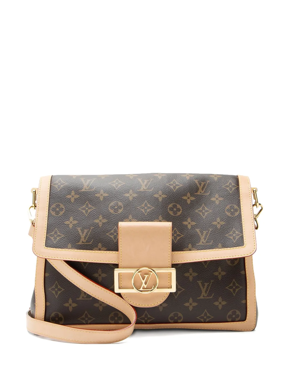 Louis Vuitton Pre-Owned GM Dauphine Soft shoulder bag - Marrone