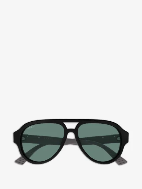 Gucci Eyewear lentes de sol con armazón estilo piloto