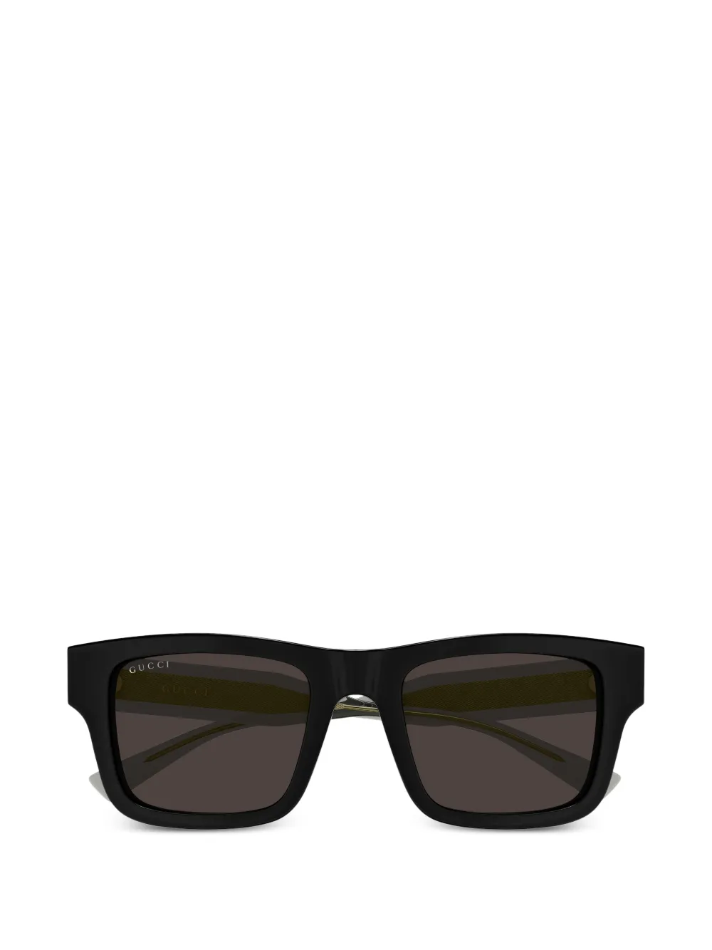 Gucci Eyewear rectangle sunglasses - Nero