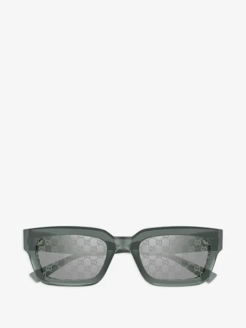 Gucci Eyewear lentes de sol con armazón cuadrada y logo