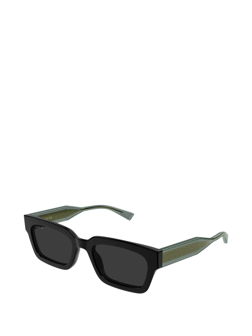  Gucci Eyewear Occhiali Da Sole Squadrati - Nero 