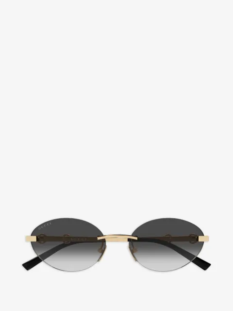 Gucci Eyewear lentes de sol con armazón redonda