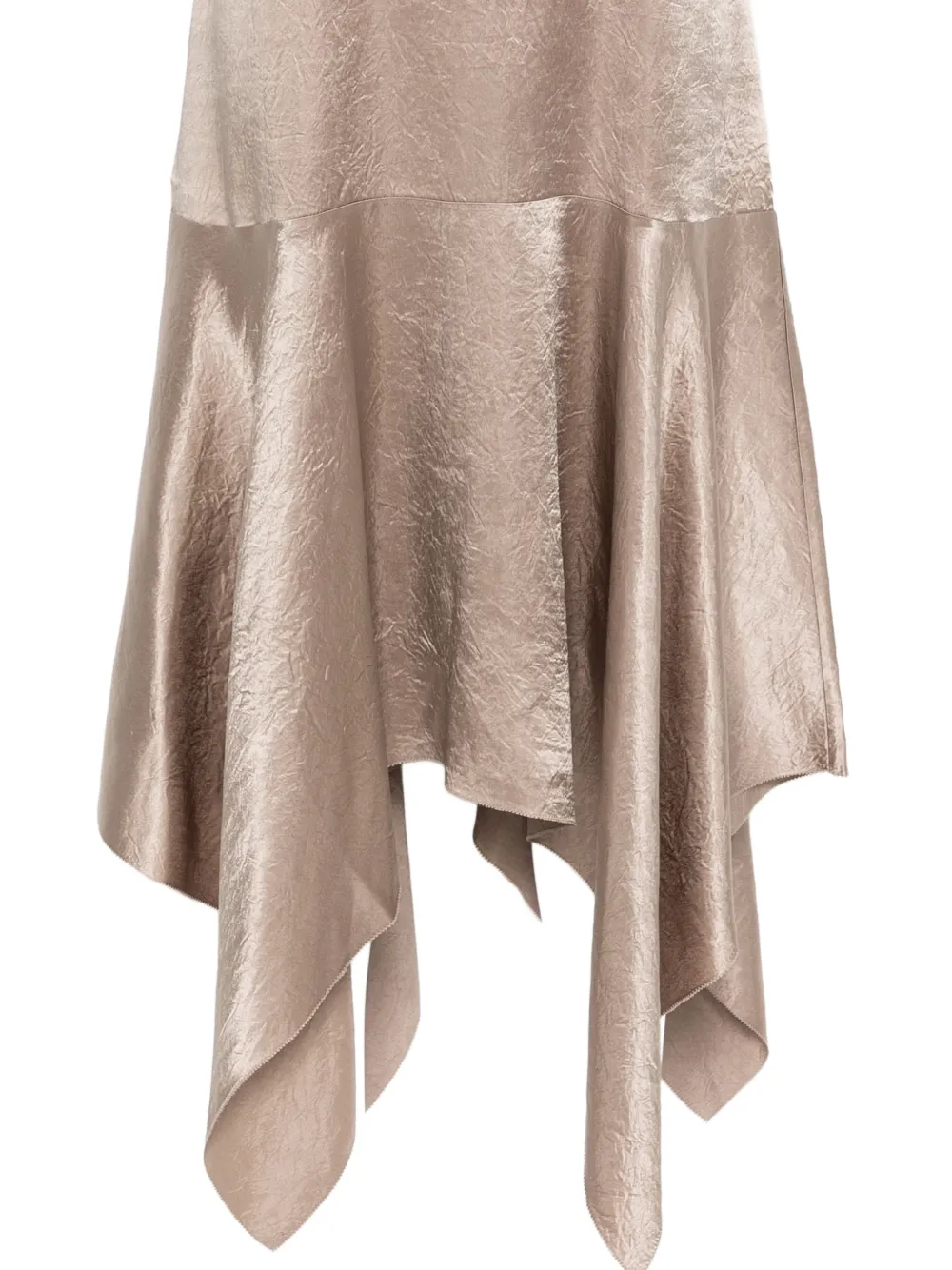 Asymmetrical Flounce Dress