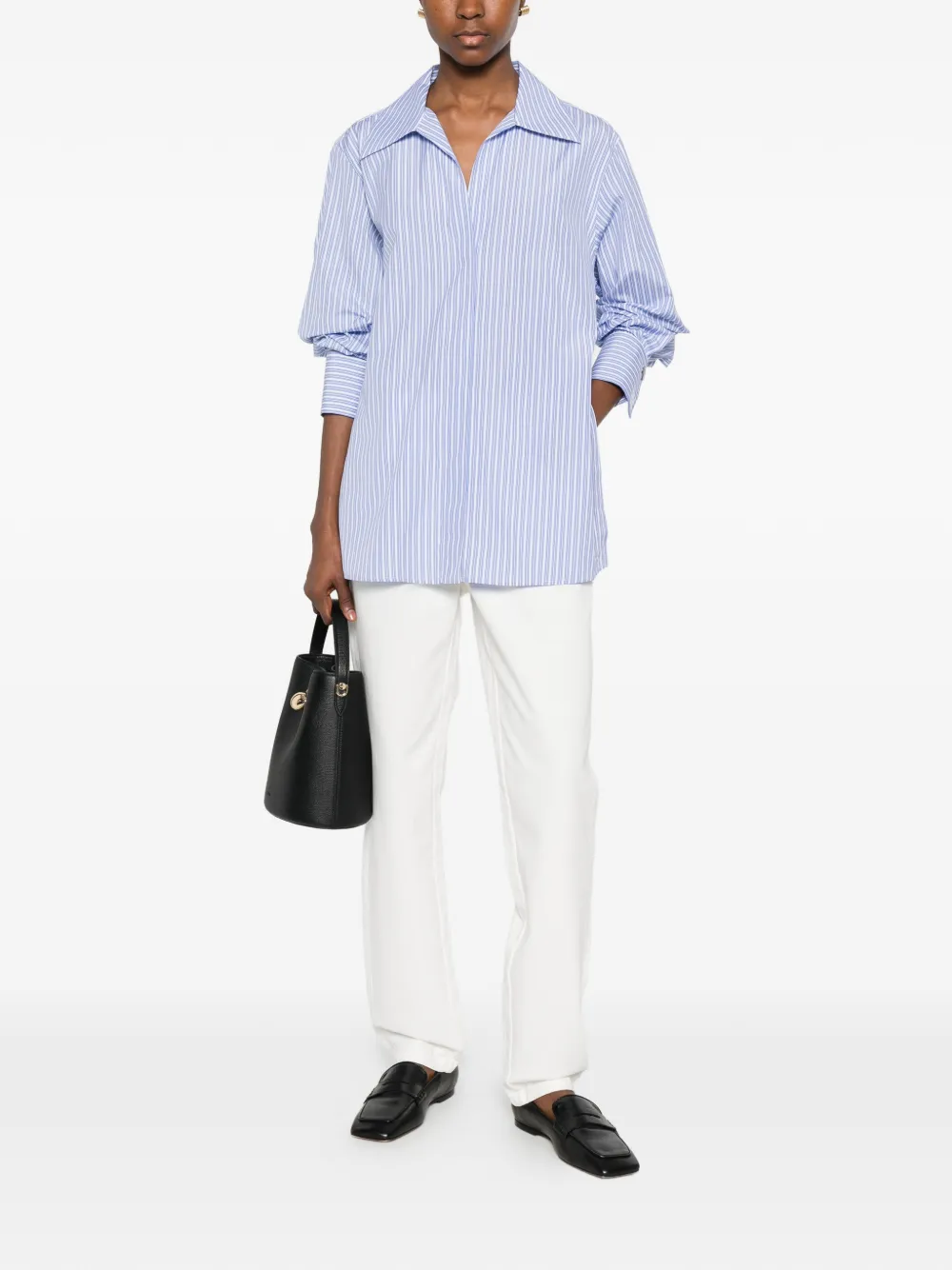  Marella Camisa Mlstabarin Con Botones - Azul 