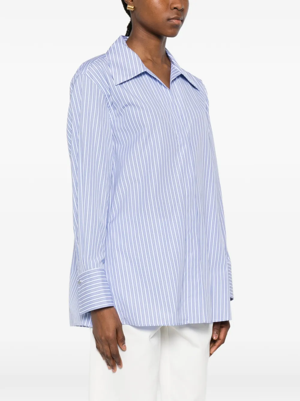  Marella Camisa Mlstabarin Con Botones - Azul 