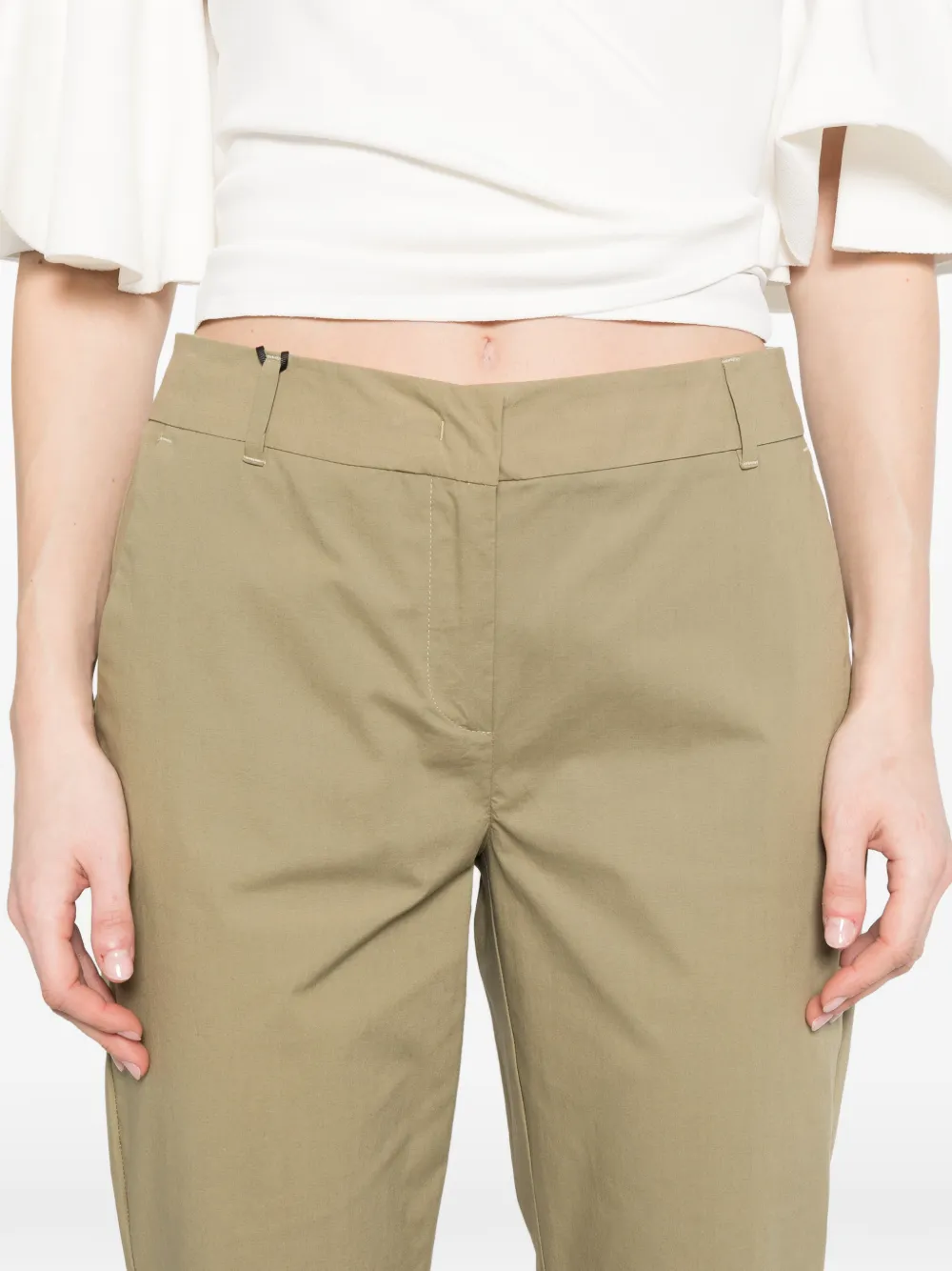 Marella Gettone broek Groen