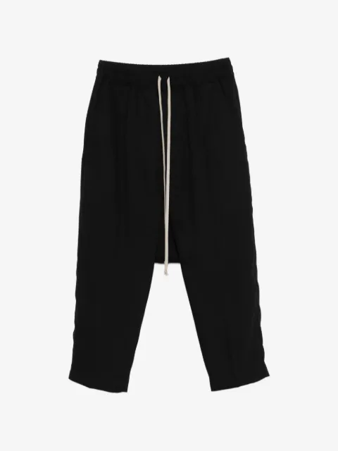 Rick Owens drawstring cropped trousers