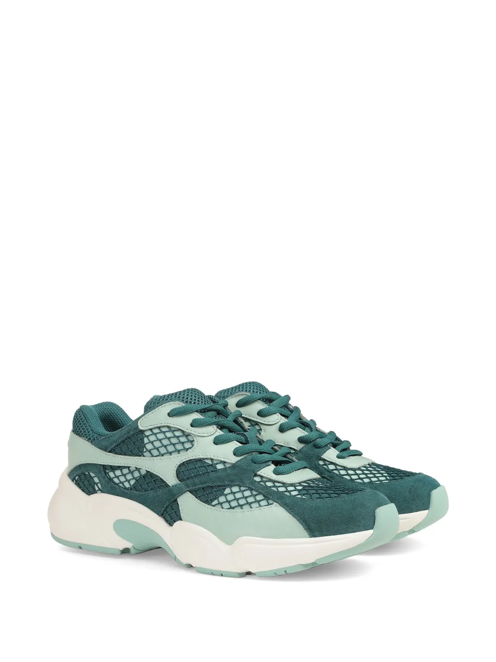 Sergio Rossi Surge Sport panelled sneakers Groen