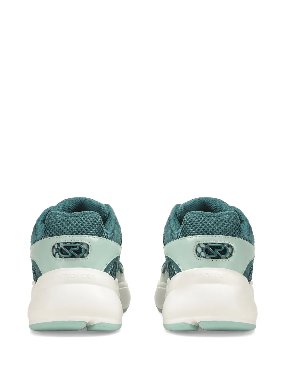 Sergio Rossi Surge Sport panelled sneakers Groen