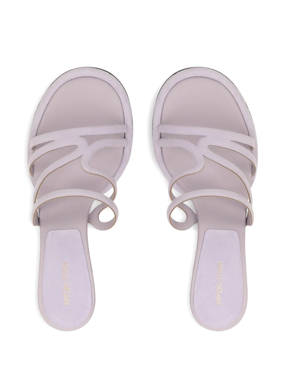 Sergio Rossi Sonic sandalen met bandjes Paars