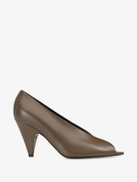Sergio Rossi Beak peep-toe pumps