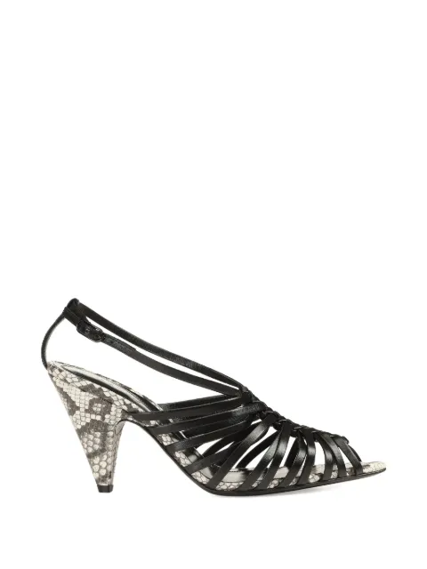 Sergio Rossi Wovenia leather sandals