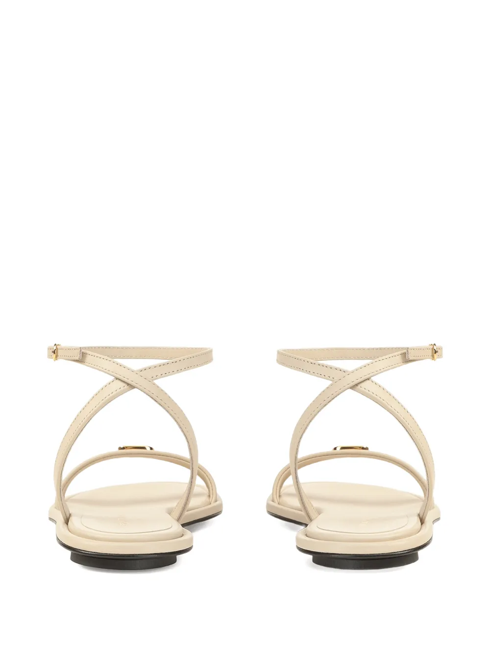 Sergio Rossi Surge sandalen met enkelbandje Beige