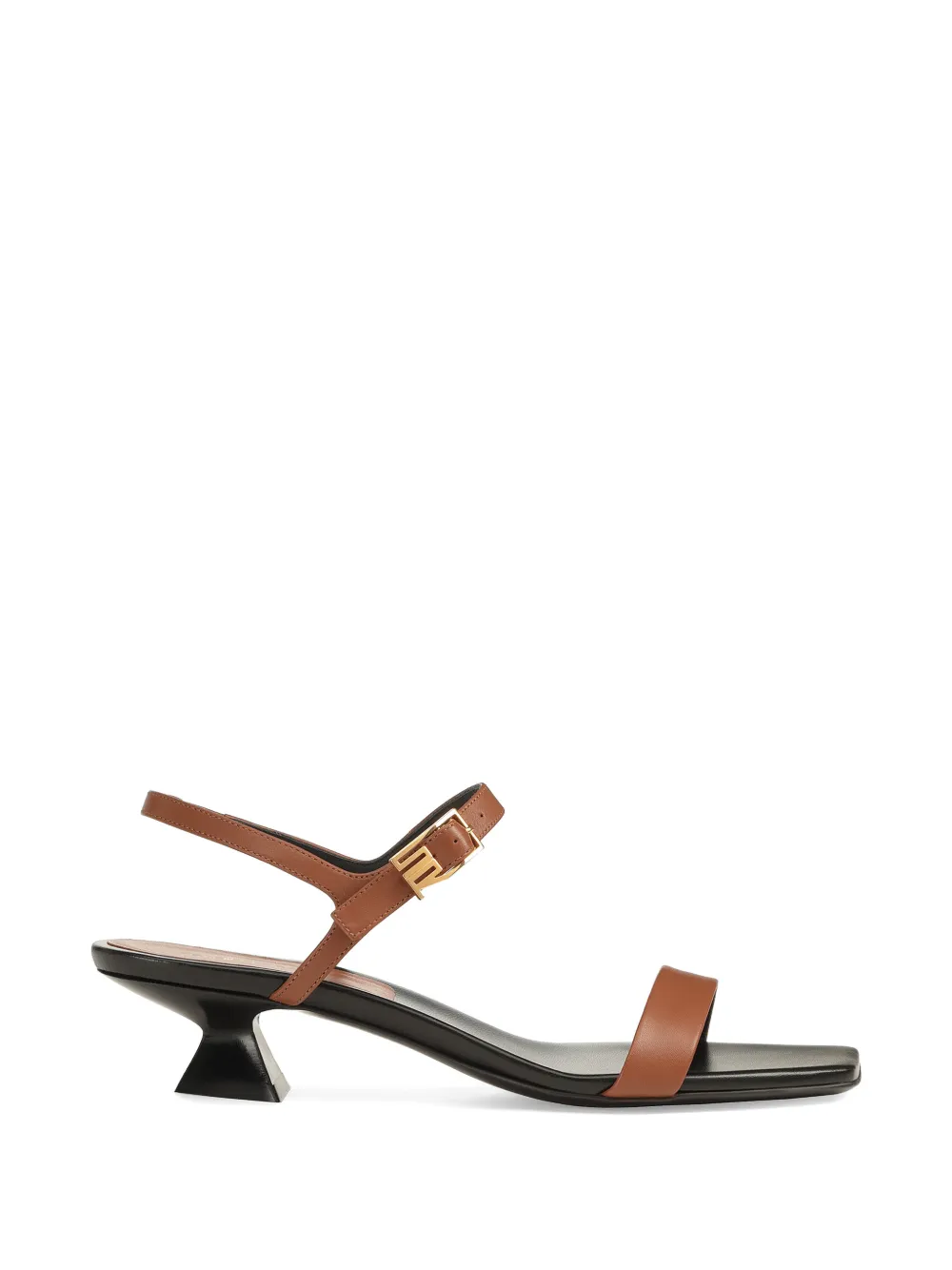 Sergio Rossi Bitt buckle-fastening sandals - Braun