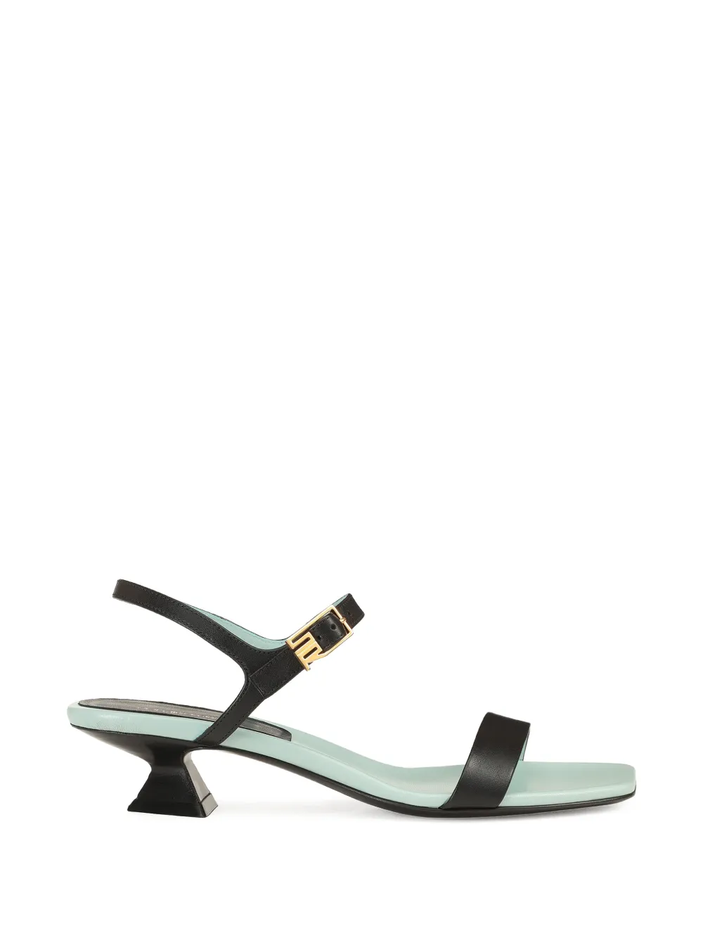 Sergio Rossi Bitt sandalen met bandje Zwart