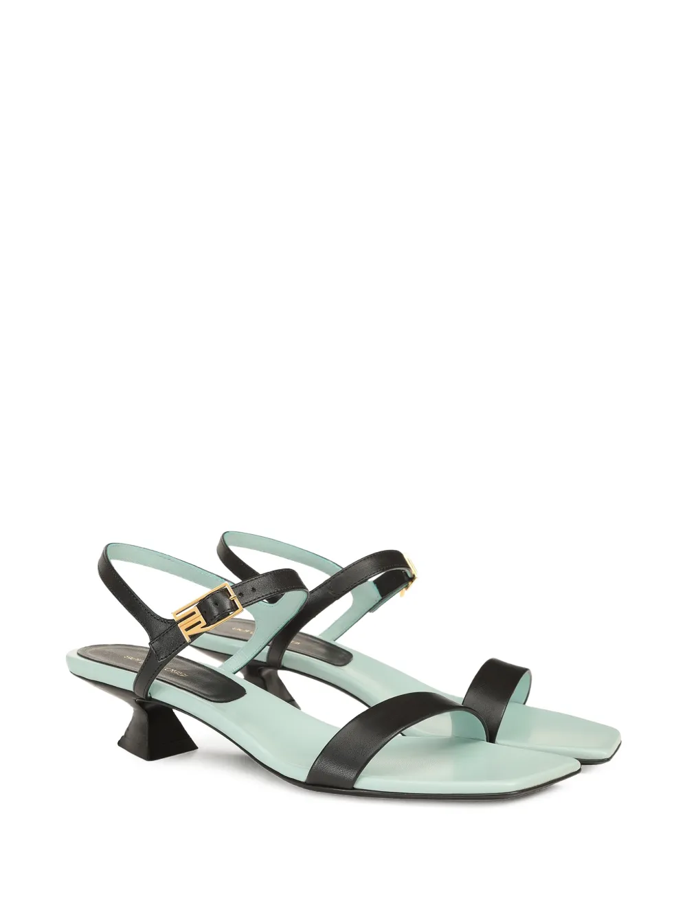 Sergio Rossi Bitt sandalen met bandje Zwart