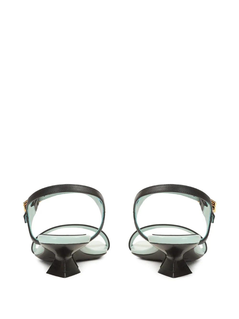 Sergio Rossi Bitt sandalen met bandje Zwart