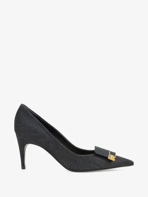 Sergio Rossi Evolv pointed-toe buckle pumps