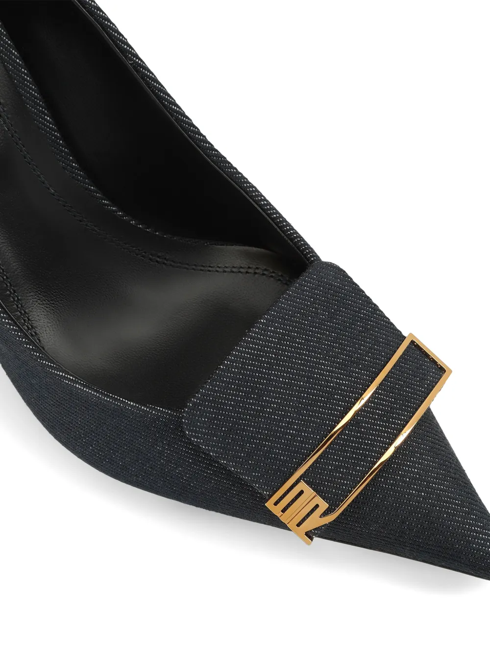 Sergio Rossi Evolv pumps met puntige neus en gesp Blauw