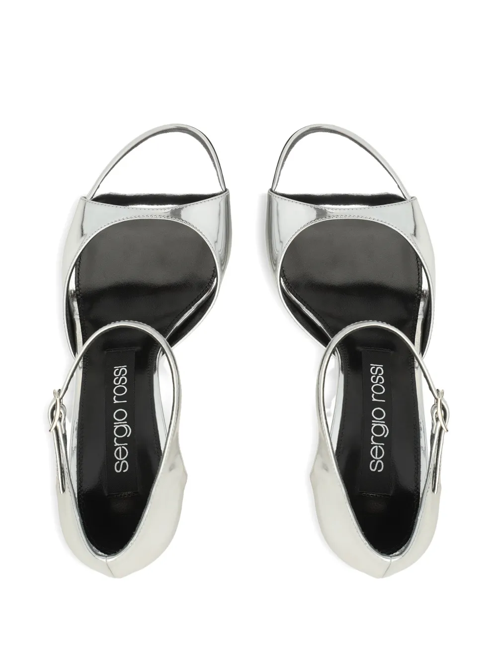 Sergio Rossi Godiva sandalen Zilver