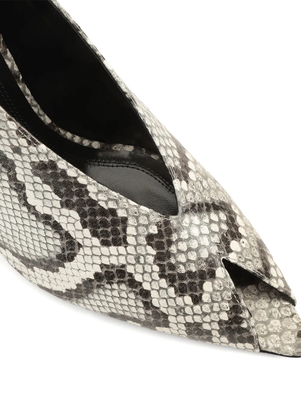 Sergio Rossi Beak pumps met puntige neus Beige