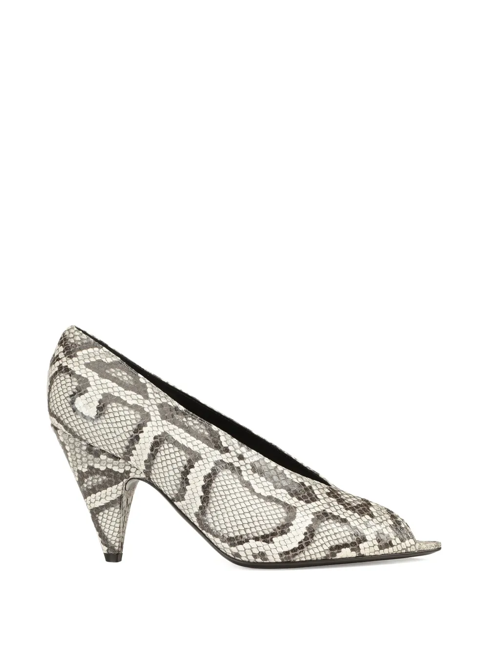 Sergio Rossi Beak pumps met puntige neus Beige
