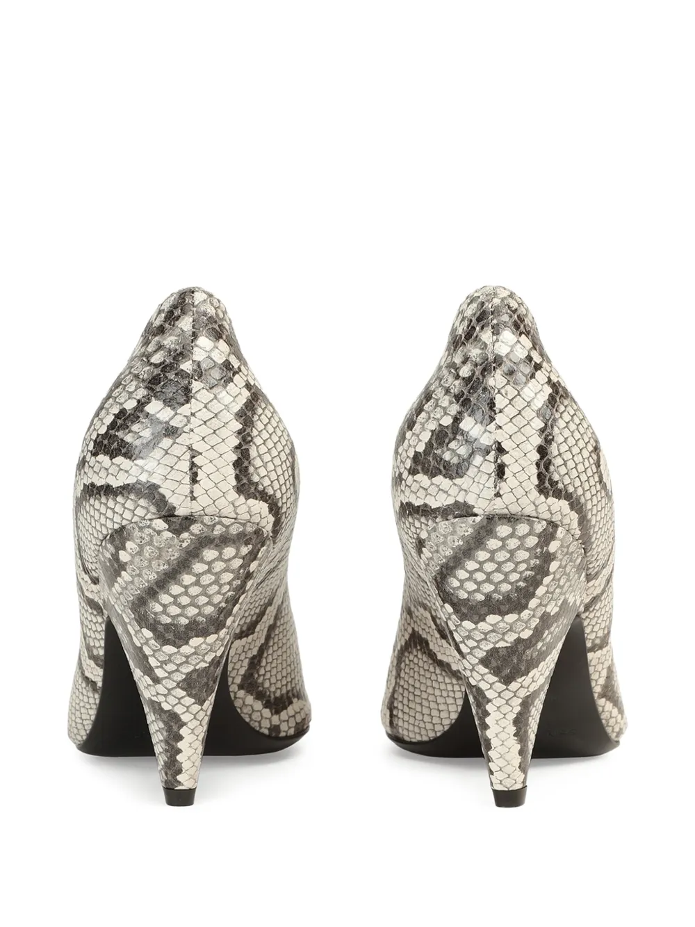 Sergio Rossi Beak pumps met puntige neus Beige