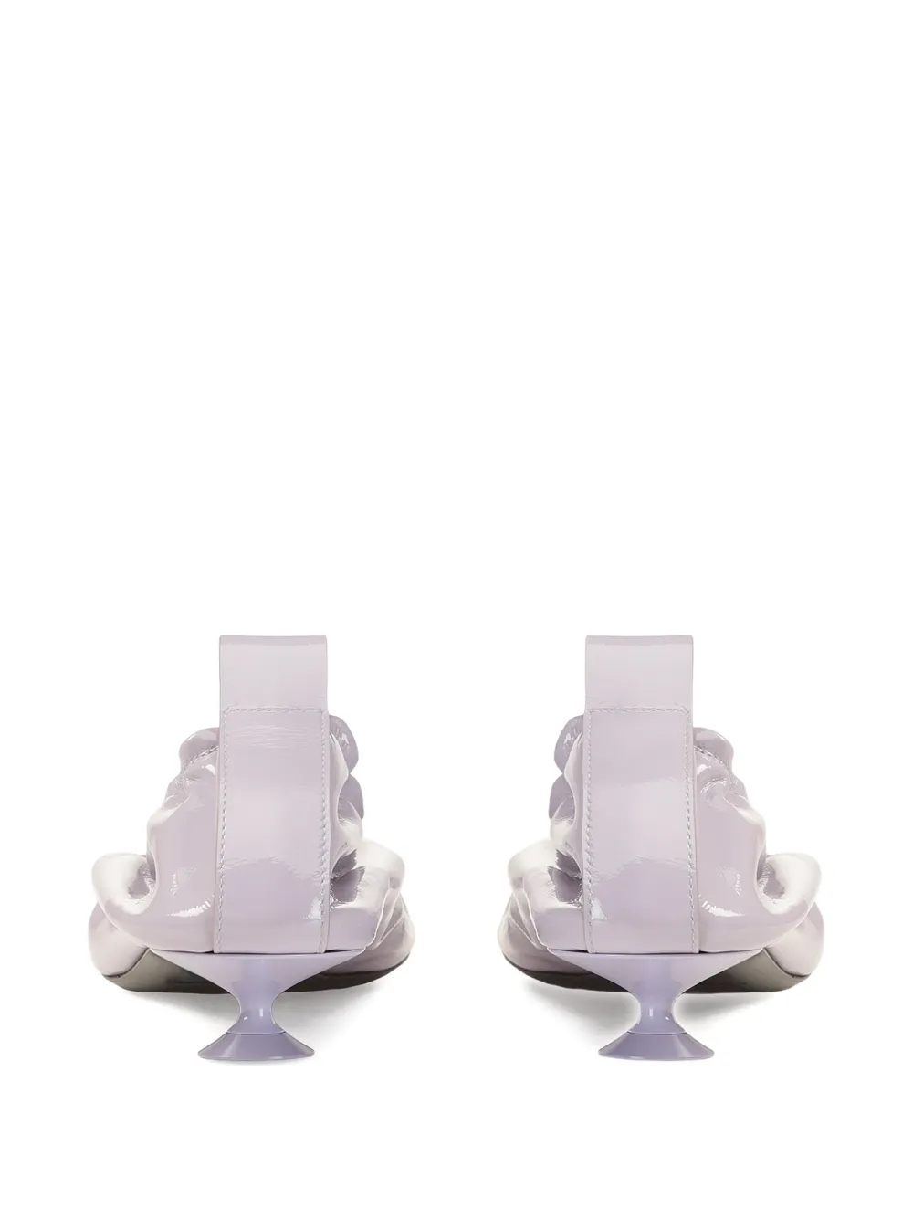 Sergio Rossi Orb gesmockte pumps Paars