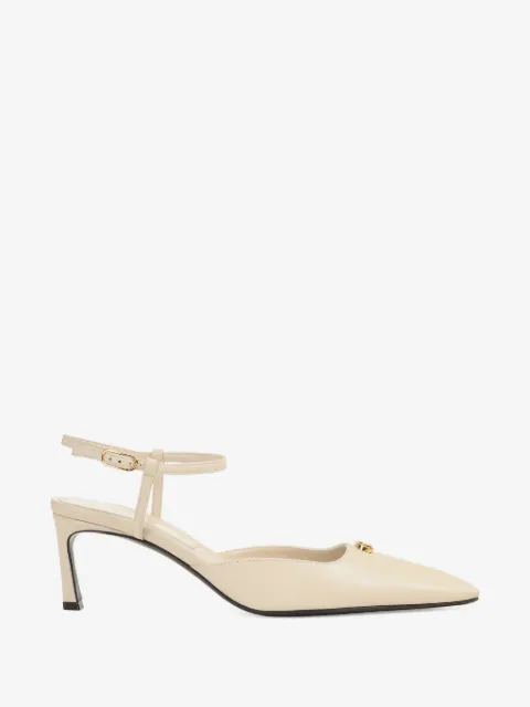 Sergio Rossi Surge ankle-strap logo pumps